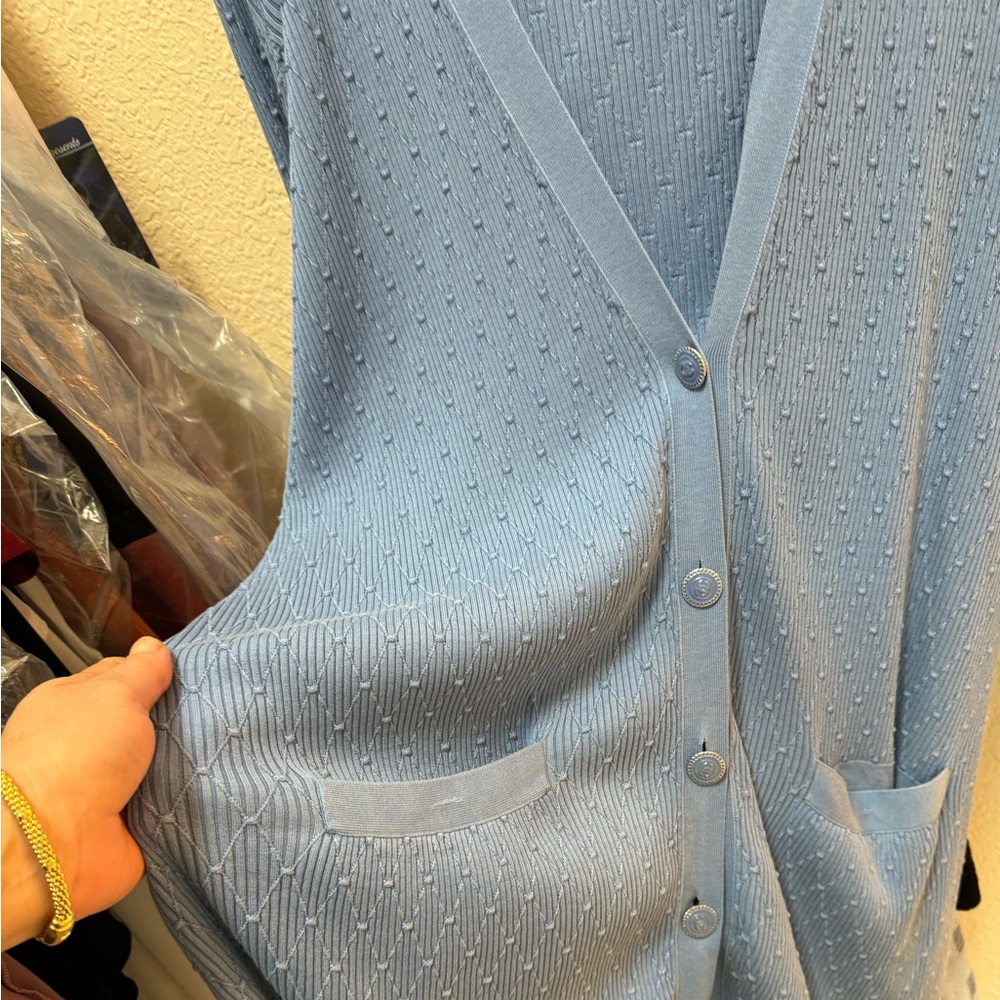 Vintage Chanel clean , sadly the lost one button at the dry cleaner
